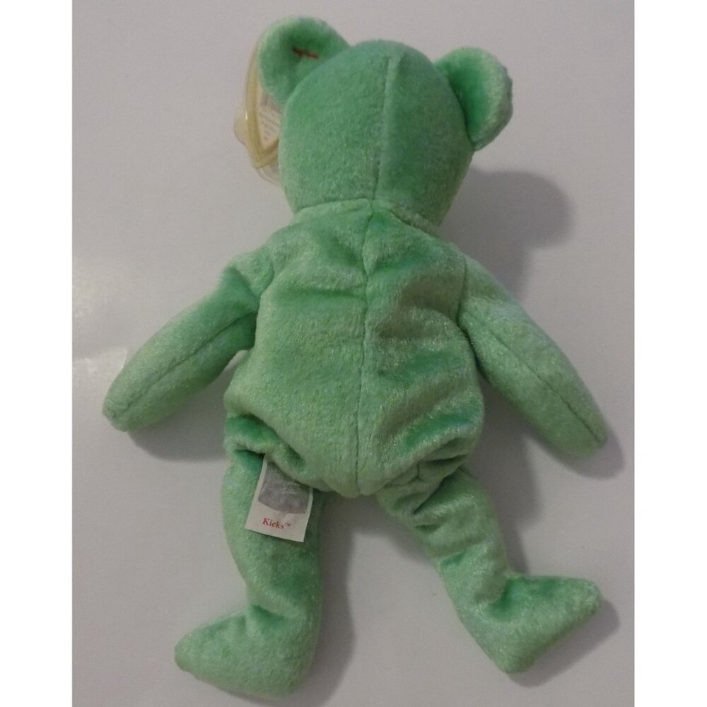 Ty Beanie Baby Kicks the Soccer Bear Push Toy - Picture 3 of 10